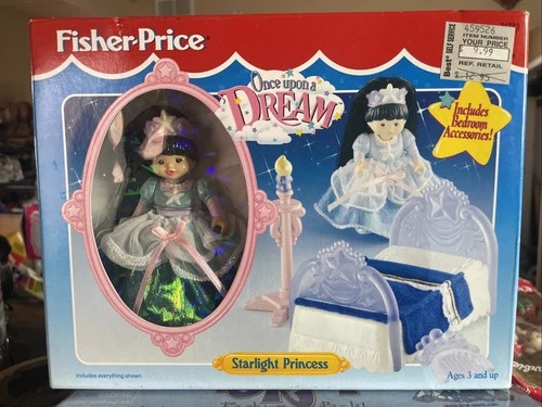 Vintage 1995 Fisher price Starlight Princess In Original Box Old Store Stock New