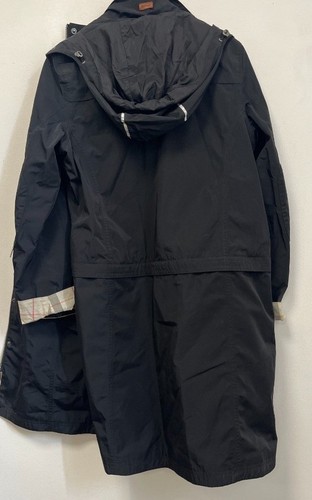 Barbour - Women's - Black Saddle Jacket - Cropped/Full Length - UK Size 14 - Picture 2 of 12