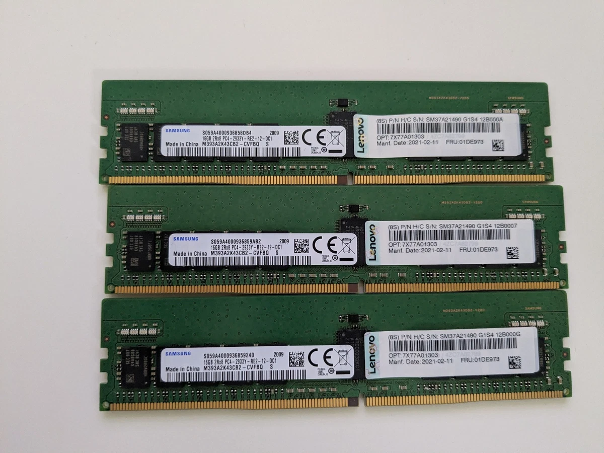Samsung DDR4 SDRAM ECC Enterprise Network Server Memory (RAM) for