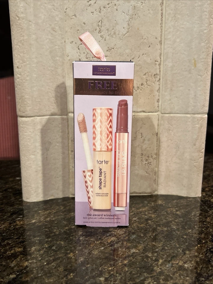 Combo Tarte, corretivo de fita formada e ameixa labial 22N leve. Neutro - Imagem 2 de 2