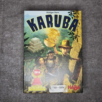 Karuba Award Winning Strategy, Tile, Puzzle Board Game Night or Parties Complete