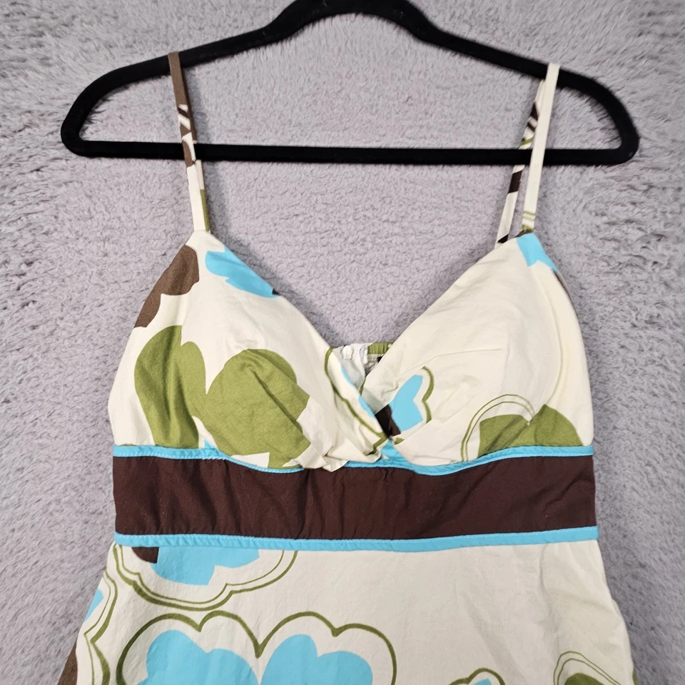 Vtg City Triangles Babydoll Dress Sz 9 Fairy Floral Regency Soft Girl Y2K 90s - Image 3 of 4