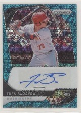 2020 Prizm Rookie Quick Pitch Teal Donut Circle 8/15 Tres Barrera Auto 0m9o