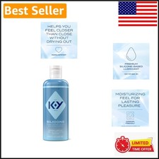 Safe Silicone Personal Lube for Intimacy - 8.45 Fl Oz in Discreet Packaging
