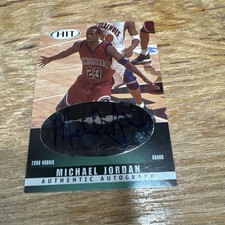 SAGE 2000 Sage Hit Michael Jordan #A23 Rookie Autograph Basketball Trading Card