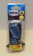 REESE TOWPOWER Easy Grip 7 Way To 4 Way Flat Adapter 7460711