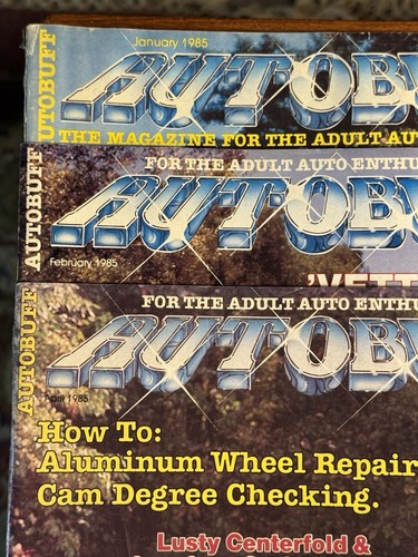 Vintage Autobuff Magazine 10 Issues 1985 Cars Racing Hot Rods Street Machine - Picture 2 of 7