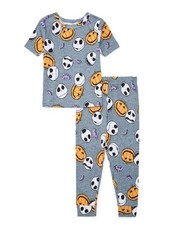 Nightmare Before Christmas Jack Skellington PJ Set Sz 8 NWT