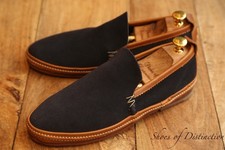 Oliver Sweeney Blue Suede Loafers Shoes Espadrilles Men's UK 7 US 8 EU 41 New