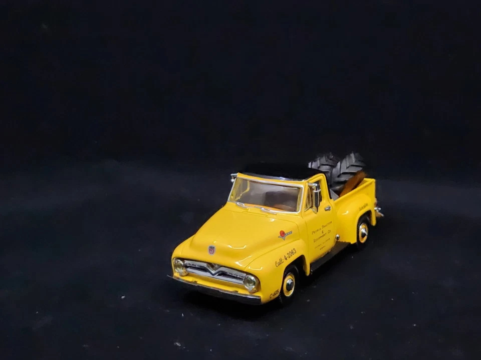 Caterpillar Branded 1955 Ford Pick-Up 1997 Matchbox® Collectibles Die-Cast 1/43 - Image 3 of 4