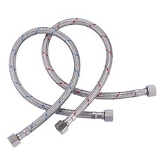 60inch Faucet Hose Connects Kitchen Bathroom Sink To Water Supply Stainless Stee