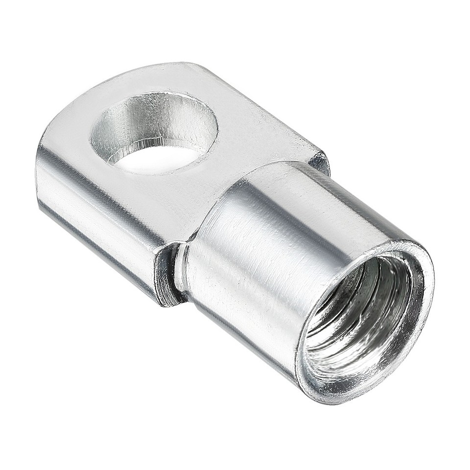 Gas Spring Female End Gas Spring End Fitting M8 Female Thread 6mm Hole Dia A3 Steel Silver ...