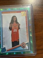 2025 Panini Donruss WNBA - Rated Rookie Aneesah Morrow #99 Teal Laser /125 (RC)