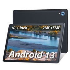 10.1 inch Android 13 Tablets 8 128GB IPS HD Touchscreen Octa-Core Dual Camera