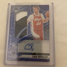 2024/25 Mosaic BASKETBALL RJA-CAM Cam Spencer Rpa Blue /49 GRIZZLIES