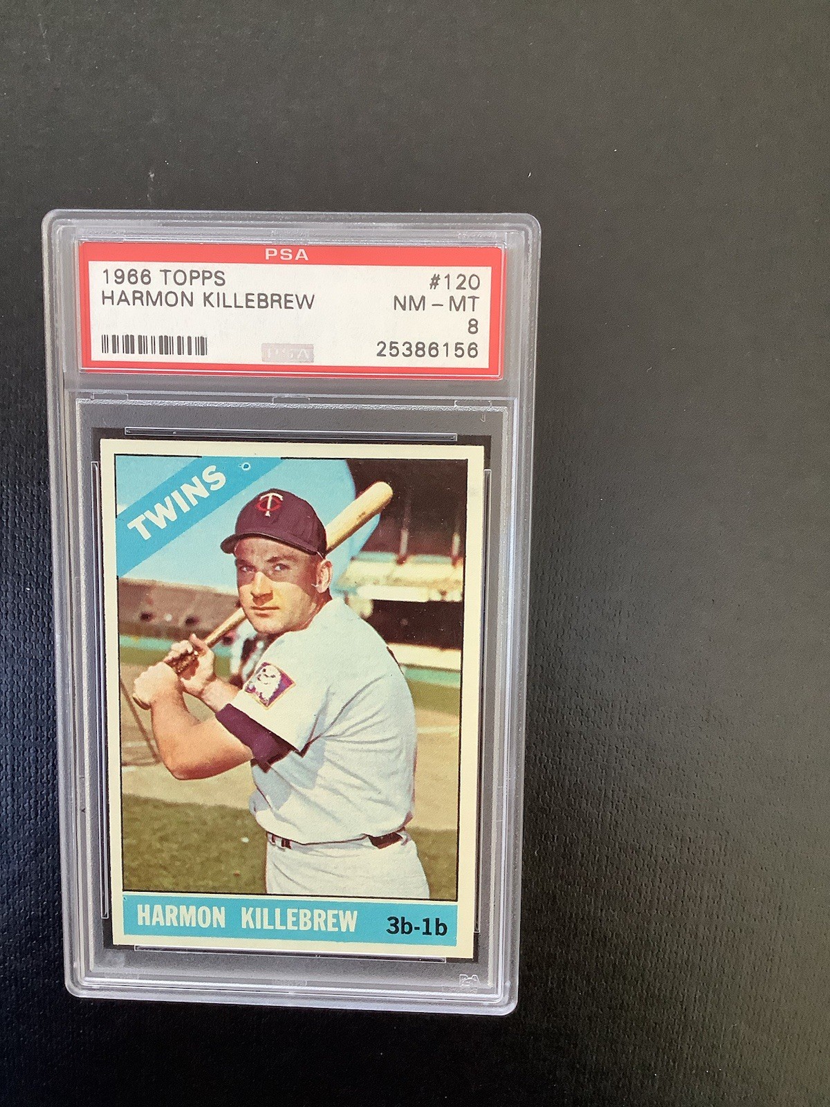 1966 Topps #120 Harmon Killebrew Psa 8 High End Copy Minnesota Twins HOF’er