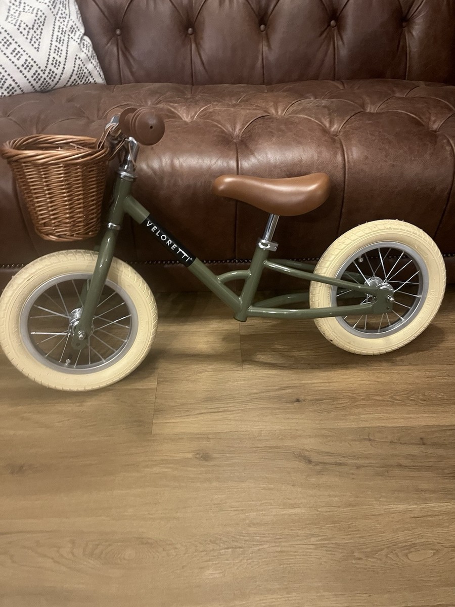 Veloretti Mini Kids' Balance Bike with Basket UK