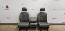 06 Dodge Ram 3500 Slt Front Seat Set With Console Gray Leather 06 Dodge Ram 3500 Slt Front Seat Set With Console Gray Leather