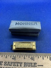 Hohner Miniature 1.5  Harmonica With Case - Works / Plays