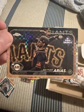 Rayner Arias 2024 Topps Pro Debut Chrome X-Fractor #PDC-78 ACL Giants