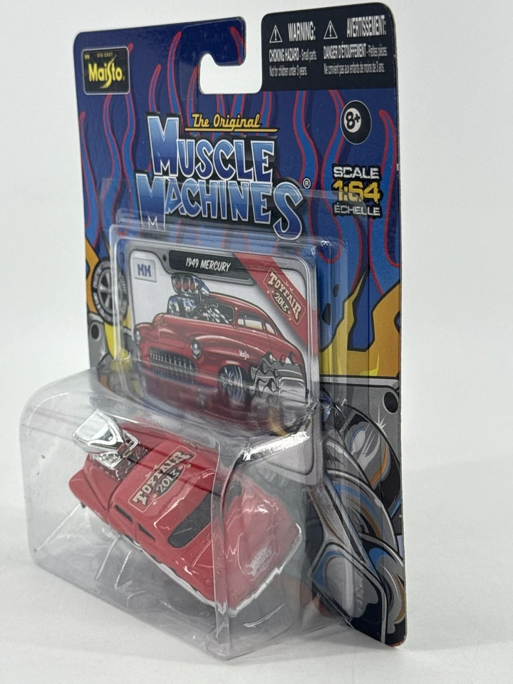 Maisto Muscle Machines 1949 Mercury 1:64 Toyfair 2013 + Card - Image 4 of 4