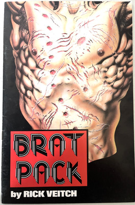 BRAT PACK.  Number 3. AUGUST 1990. KING HELL COMICS. VFN 8.0.