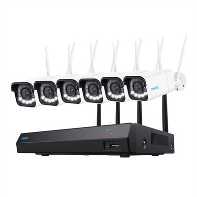 Reolink 12CH 2TB HDD NVR 8MP WiFi Überwachungskamera Aussen Set 5XOptischem Zoom