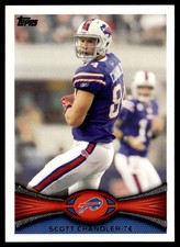 2012 Topps Scott Chandler Buffalo Bills #423