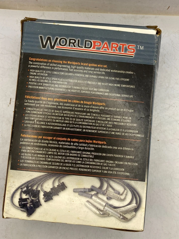 Juego de cables de encendido WORLD Parts 26639 - Ford Taurus Mercury Sable 3,0 L 1986-95 ⭐ Foto 3 de 4