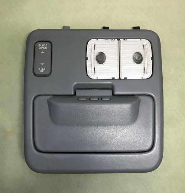 2002 Toyota Sienna Front Dome Light With Garage Door Opener GRAY OEM eBay