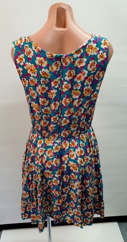 Y KIKI Sleeveless A-Line Dress Multicolor Floral Size 1 L076 - Picture 3 of 4