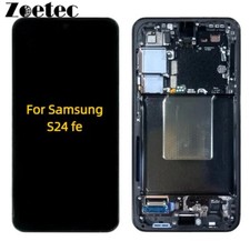 Genuine OLED For Samsung S24 FE 5G S721 Screen Replacement Service Pack