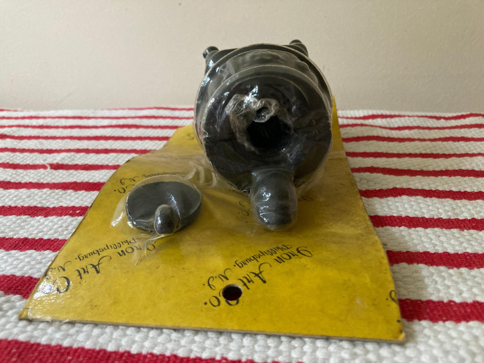 Mini Cast Iron Pot Belly Stove & Lid NEW Old Stock Iron Art Co