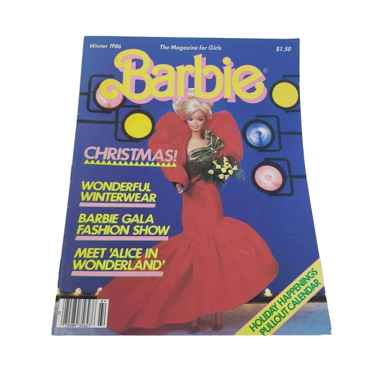 Barbie navidad 1986 clearance