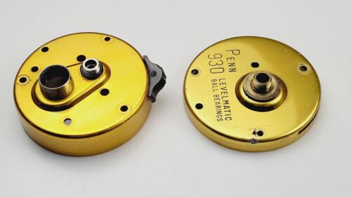Piezas de carrete Penn Levelmatic - Juego de placas de oro 930, excéntrico, palanca, cojinete (A) - Imagen 3 de 8