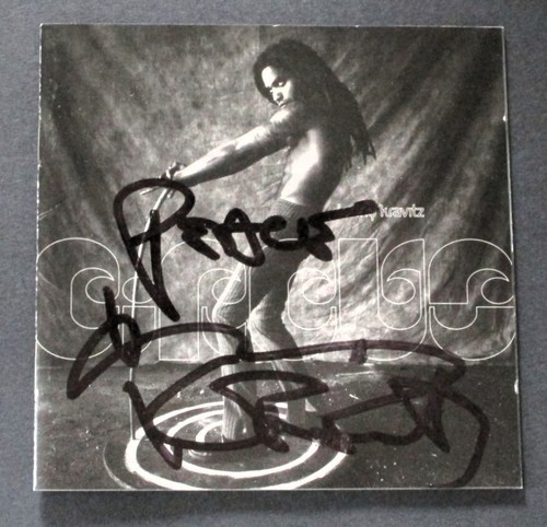 Lenny Kravit Circus Autographed CD & Insert Virgin Records 1995 - Picture 4 of 6