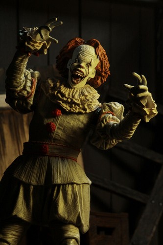 NECA IT Well House Pennywise Clown 2017 Ultimate 7" Actionfigur Maßstab 1:12 - Bild 8 von 12
