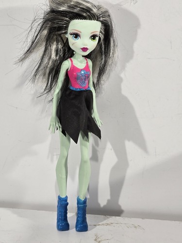 Monster High 2015 Frankie Stein bambola cheerleader DNV66 Mattel 11" - Foto 1 di 6