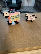 7" Chick FIL A COW PLUSH STUFFED & 5" Chick fil a cow plush stuffed
