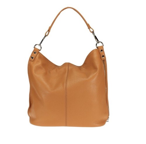 Borsa donna a spalla e tracolla in vera pelle di vitello made in italy. - Foto 9 di 27