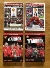 Manchester United Yearbook Collection - 4 Books 2001,2002,02/03 & 03/04 VGC