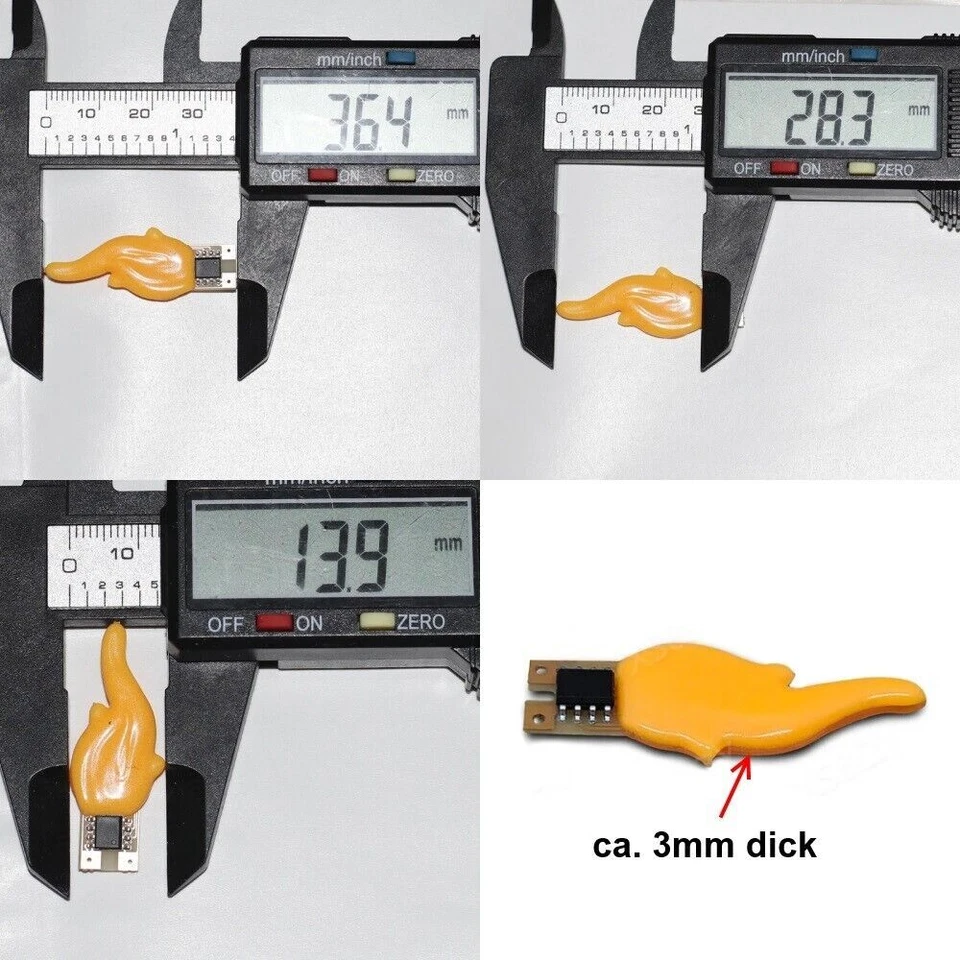 Flickering Light Burning House LED Fire Flickering Fire H0 TT/G Campfire Fireplace - Image 3 of 4