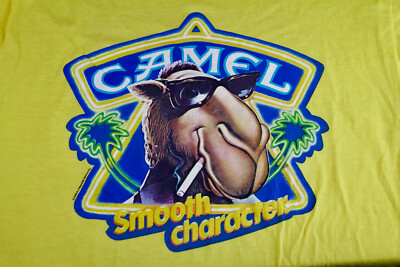Joe Camel Smooth Character X Large t-shirt R.J.R 1989 new never