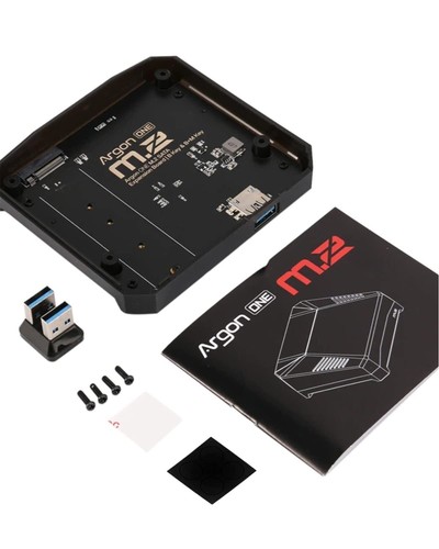 Argon ONE M.2 SATA Expansion Board for Raspberry Pi 4 | Supports B-Keys and B... - Picture 6 of 6