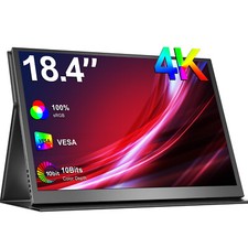 UPERFECT 18.4" UHD 3840 x 2160 IPS Display Screen Portable Monitor Display 4K