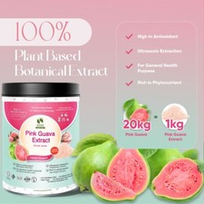 Bionutricia Pink Guava Extract Powder, Natural Flavor & Color, Non GMO