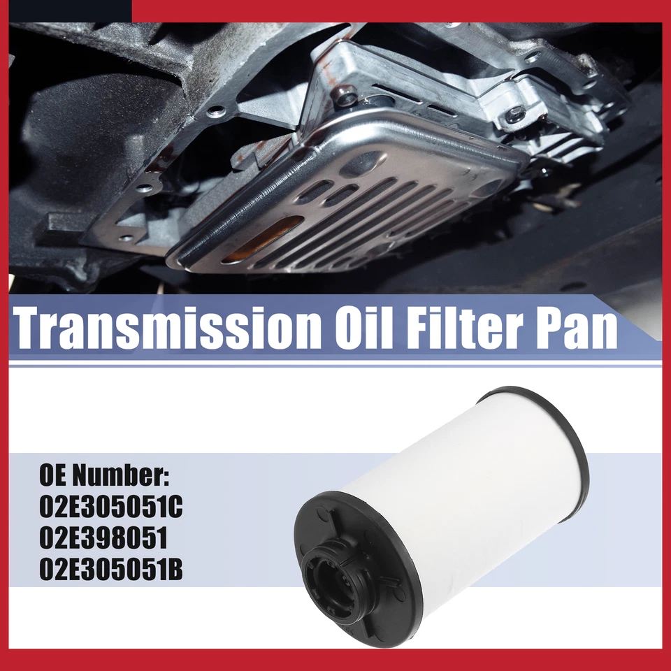 Pack de 1 filtro de aceite para transmisión Volkswagen para Audi 02E305051C 02E305051B Foto 2 de 4