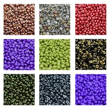 Rutkovsky 111-00046 Druk Rondelle Pressed Beads Czech Glass 4x2.5mm 10g Pack