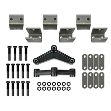Trailer Leaf Spring Hanger Kit For Double Eye Springs Tandem Axle Suspension Kit