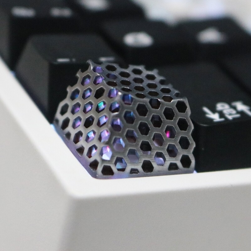 Custom DIY Backlit Mechanical Keyboard Keycaps for Enhanced Illuminated Typing